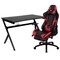 Flash Furniture Black Gaming Desk-Cup Holder/Reclining Chair Set BLN-X30D1904-RD-GG - alternate 8